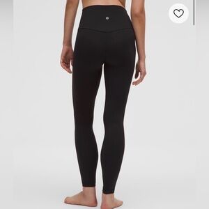 Lululemon Align High-Rise Black Leggings 28”